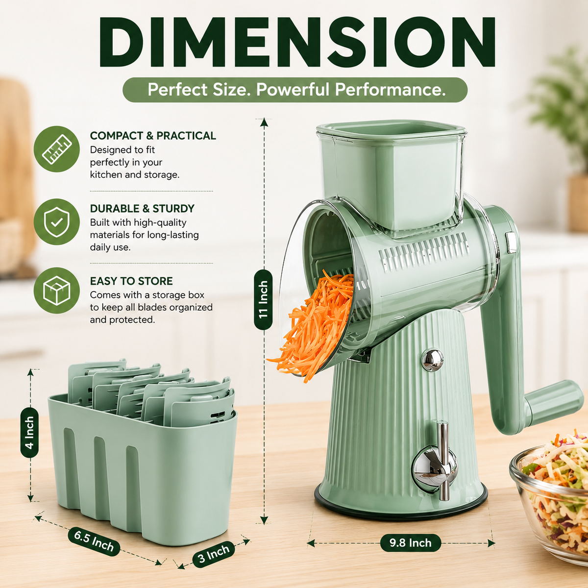 PrepProp™ 5-in-1 Grater